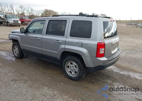 2016 Jeep Patriot Sport from USA, damaged, VIN 1C4NJPBA4GD659316